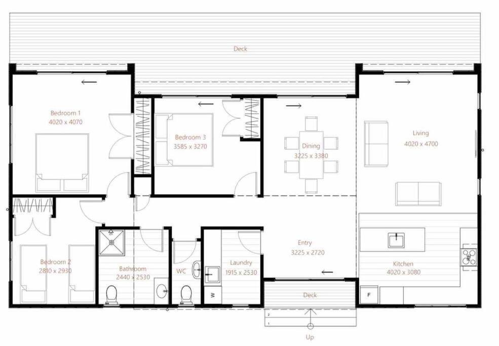 Holiday home Miss Eastons Whare